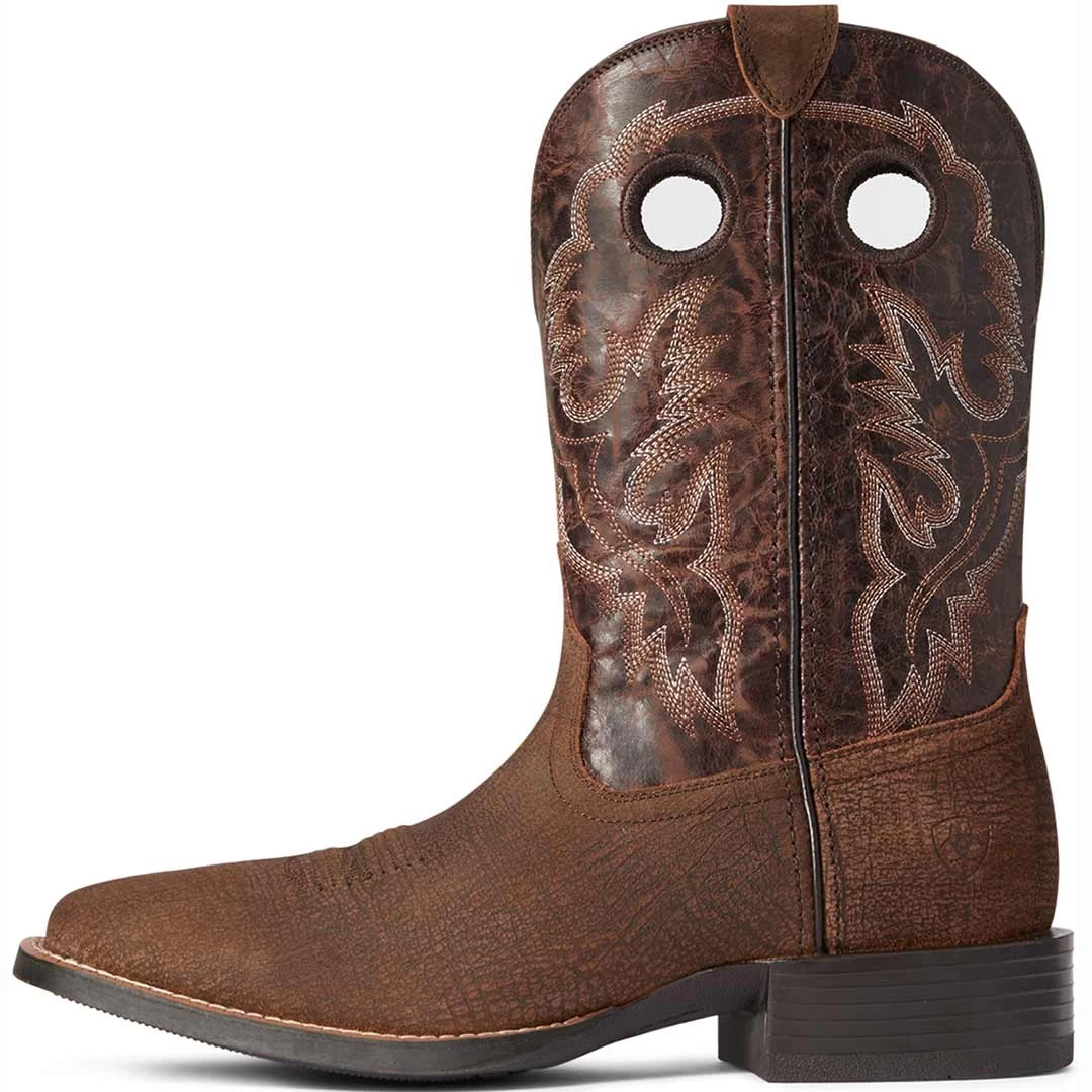 Ariat Men's Sport Buckout Cowboy Boots 5 Ariat Men's Sport Buckout Cowboy Boots - Image 3