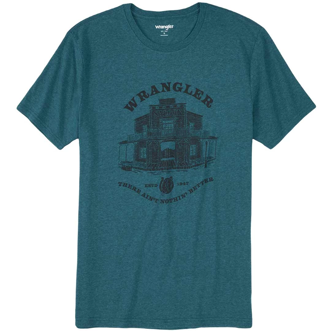Wrangler Men's Western Saloon Graphic T-Shirt 5 Wrangler Men's Western Saloon Graphic T-Shirt - Image 3