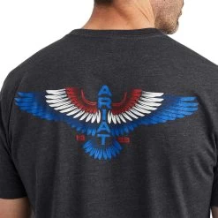Ariat Men's Wingspan Graphic T-Shirt -Western Fashion Men img51313 ariat men s wingspan graphic t shirt