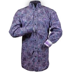 Panhandle Select Men's Floral Print Snap Shirt