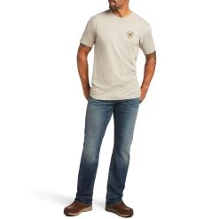 Ariat Men's Longhorn T-Shirt 9 Ariat Men's Longhorn T-Shirt -Western Fashion Men img53724 ariat men s longhorn t shirt