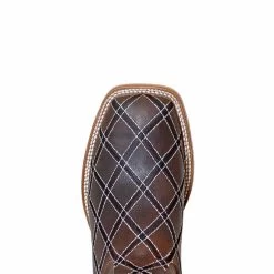 HorsePower Men's Checkered Square Toe Cowboy Boots -Western Fashion Men img56181 horsepower men s checkered square toe cowboy boots