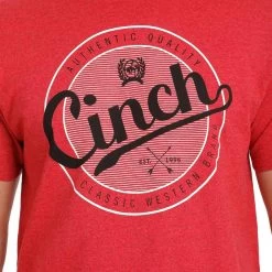 Cinch Men's Circle Logo Graphic T-Shirt -Western Fashion Men img56195 cinch men s circle logo graphic t shirt