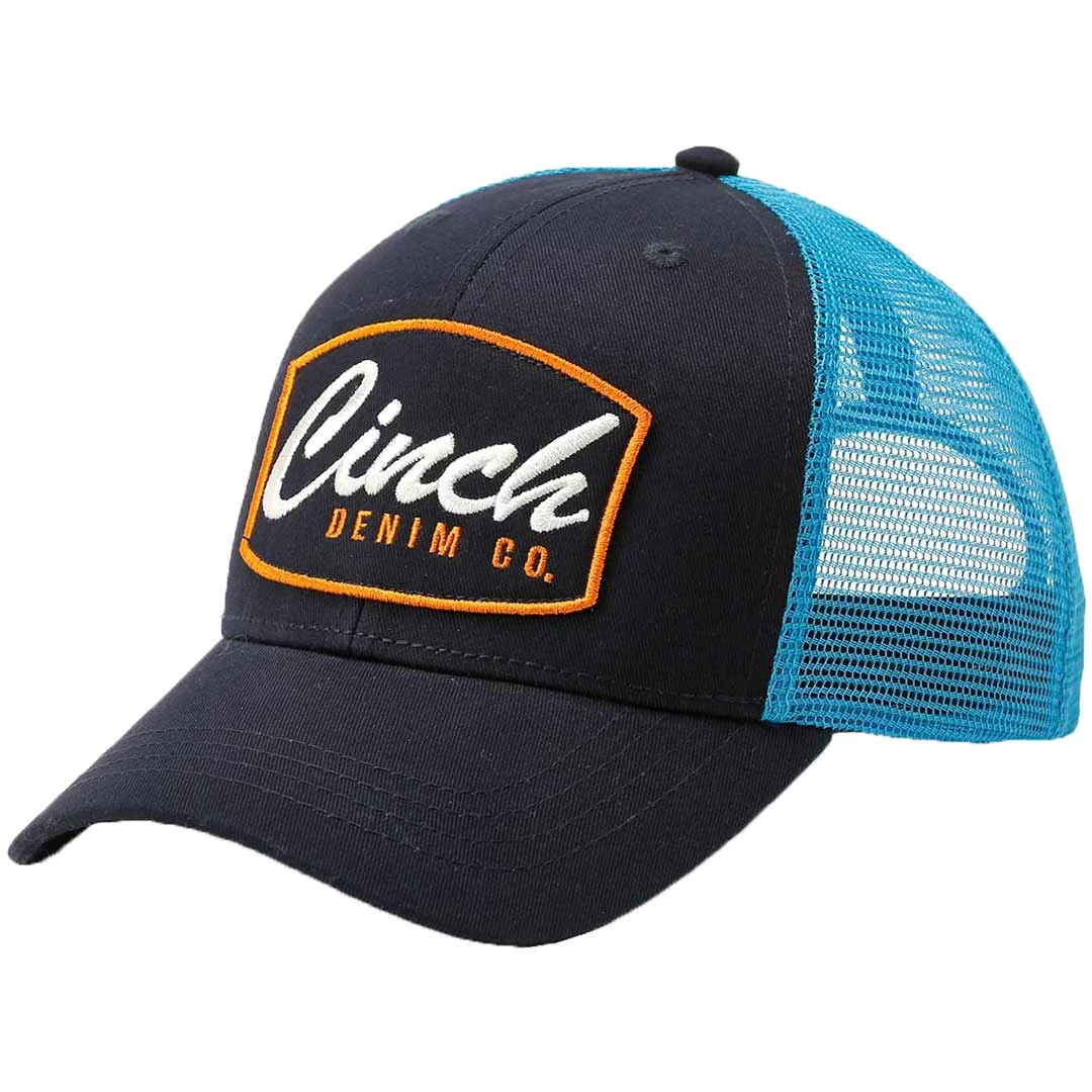 Cinch Men's Denim Snap Back Cap 3 Cinch Men's Denim Snap Back Cap