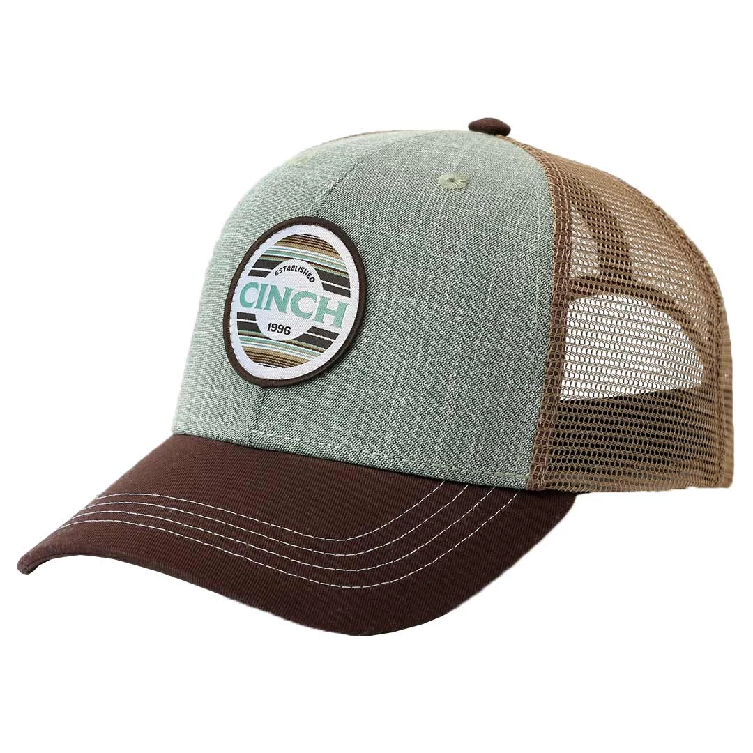 Cinch Men's Circle Logo Snap Back Cap 3 Cinch Men's Circle Logo Snap Back Cap