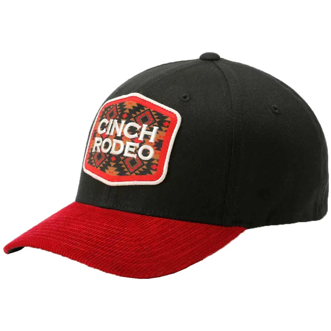 Cinch Men's Aztec Rodeo Patch Flexfit Cap 3 Cinch Men's Aztec Rodeo Patch Flexfit Cap