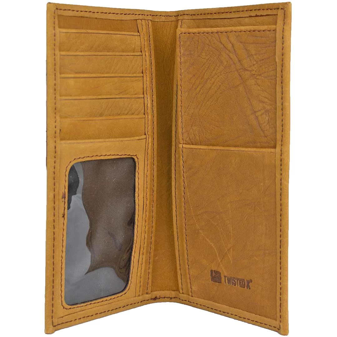 Twisted X Men's Distressed Suede Rodeo Wallet 4 Twisted X Men's Distressed Suede Rodeo Wallet - Image 2