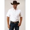 Roper Men's Short Sleeve Solid Snap Shirt -Western Fashion Men img60953 roper men s short sleeve solid snap shirt