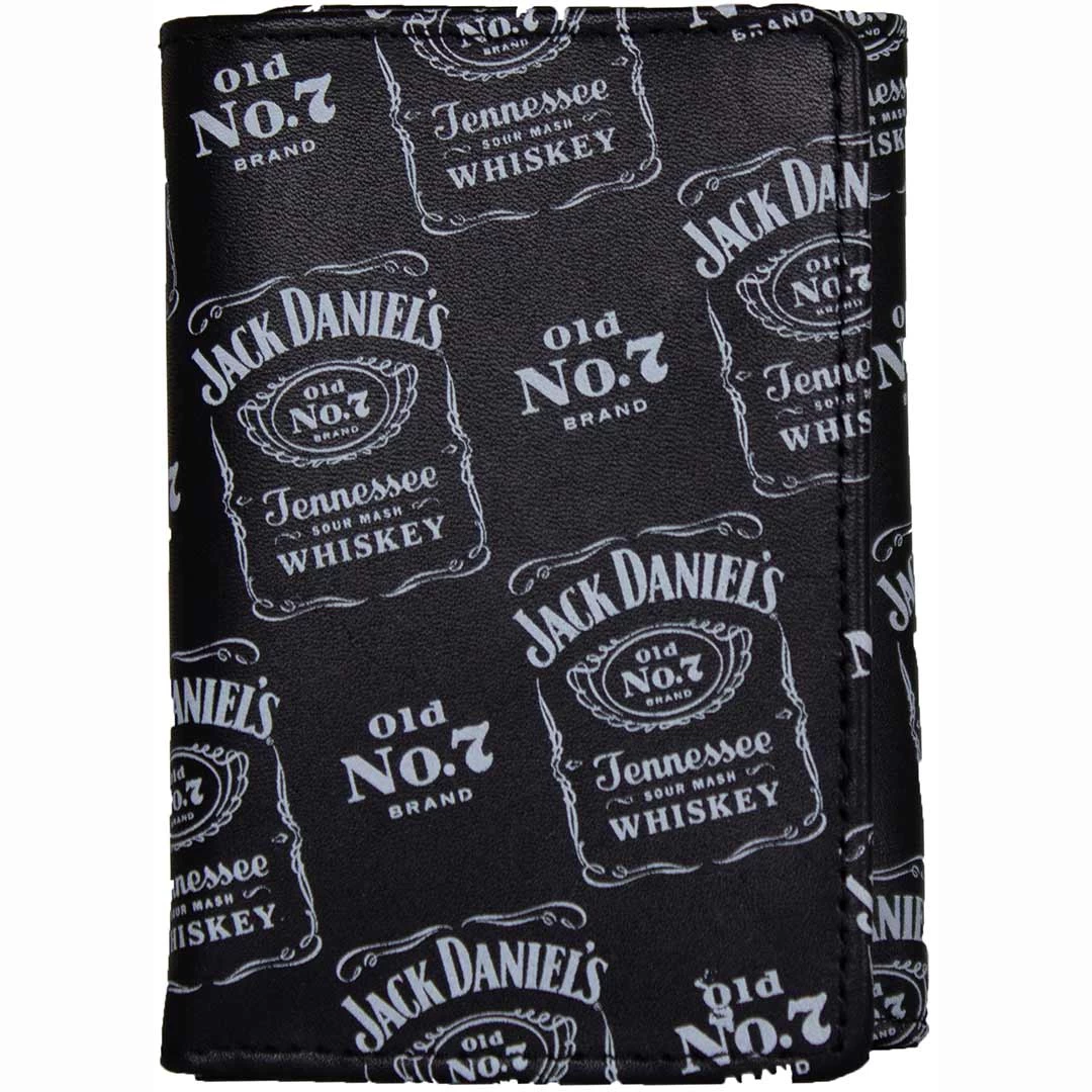 Jack Daniel's Repeat Trifold Wallet 3 Jack Daniel's Repeat Trifold Wallet