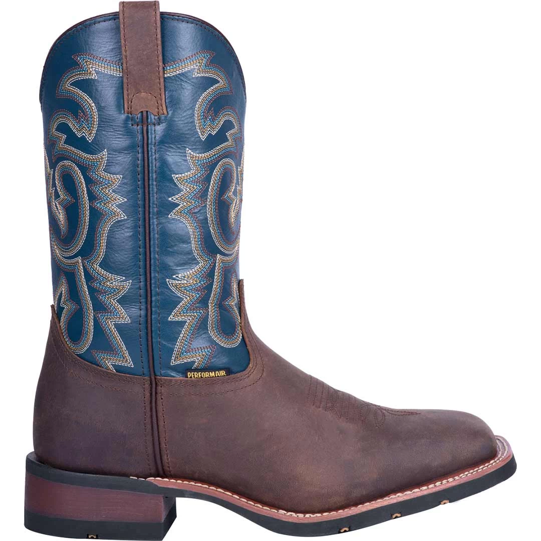 Laredo Men's Hamilton Leather Cowboy Boots 4 Laredo Men's Hamilton Leather Cowboy Boots - Image 2