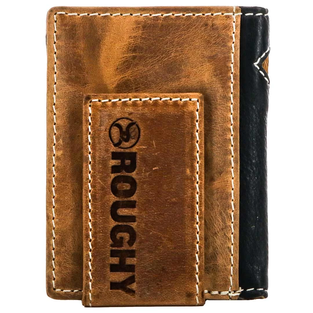 Hooey Brands Men's Roughy Crazy Horse Money Clip 4 Hooey Brands Men's Roughy Crazy Horse Money Clip - Image 2