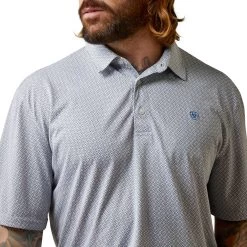 Ariat Men's All Over Print Polo -Western Fashion Men img65617 ariat men s all over print polo