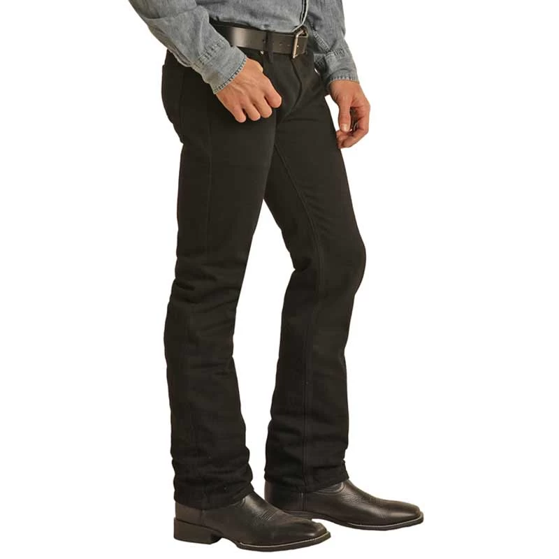 Rock & Roll Denim Men's Slim Fit Revolver Bootcut Jeans 4 Rock & Roll Denim Men's Slim Fit Revolver Bootcut Jeans - Image 2