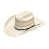 Ariat Vented Crown Cattleman Straw Cowboy Hat
