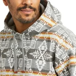 Ariat Men's Pendleton Pattern Hoodie -Western Fashion Men img69007 ariat men s pendleton pattern hoodie