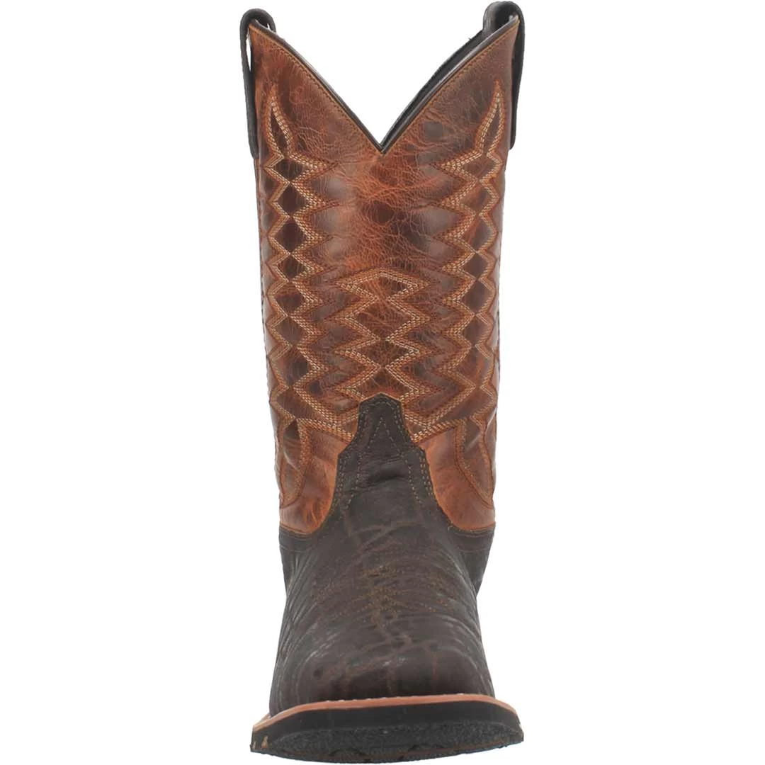Laredo Men's Dillon Leather Cowboy Boots 7 Laredo Men's Dillon Leather Cowboy Boots - Image 5
