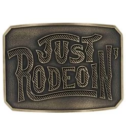 Montana Silversmiths Dale Brisby Just Rodeoin' Attitude Belt Buckle