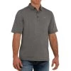 Cinch Men's Arena Flex Solid Polo -Western Fashion Men img75570 cinch men s arena flex solid polo