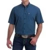 Cinch Men's Mini Print Short Sleeve Shirt -Western Fashion Men img79034 cinch men s mini print short sleeve shirts