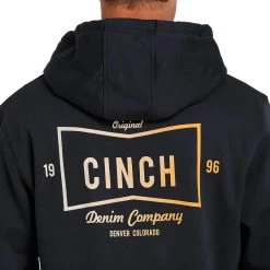 Cinch Men's Logo Hoodie -Western Fashion Men img80135 cinch men s logo hoodie