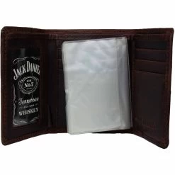Jack Daniel's Men's Silver Concho Tri-Fold Wallet -Western Fashion Men img83317 jack daniel s men s silver concho tri fold wallet