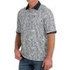 Cinch Men's ArenaFlex Paisley Print Polo 1 Cinch Men's ArenaFlex Paisley Print Polo -Western Fashion Men img83499 cinch men s arenaflex paisley print polo