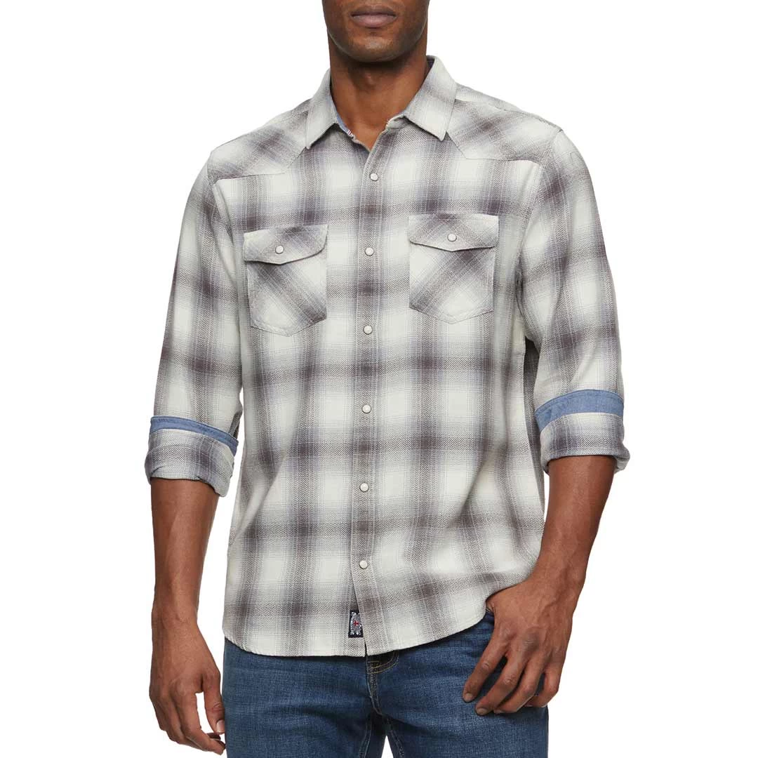 Flag & Anthem Men's Findlay Vintage Washed Snap Shirt 3 Flag & Anthem Men's Findlay Vintage Washed Snap Shirt