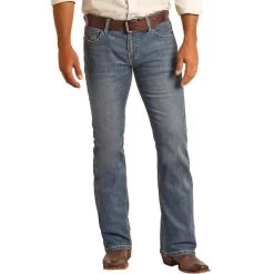 Rock & Roll Denim Men's Pistol Bootcut Jeans -Western Fashion Men img87100 rock roll denim men s pistol bootcut jeans