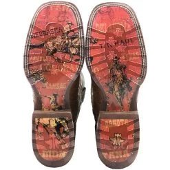 Tin Haul Men's Logo Stitch Cowboy Boots -Western Fashion Men img87530 tin haul men s logo stitch cowboy boots
