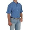 Cinch Men's Diamond Print Short Sleeve Shirt -Western Fashion Men img87929 cinch men s diamond print short sleeve shirt