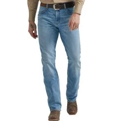 Wrangler Men's Retro Slim Fit Bootcut -Western Fashion Men img87936 wrangler men s retro slim fit bootcut