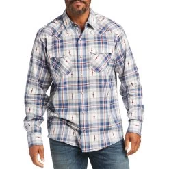 Ariat Men's Hutton Retro Fit Snap Shirt