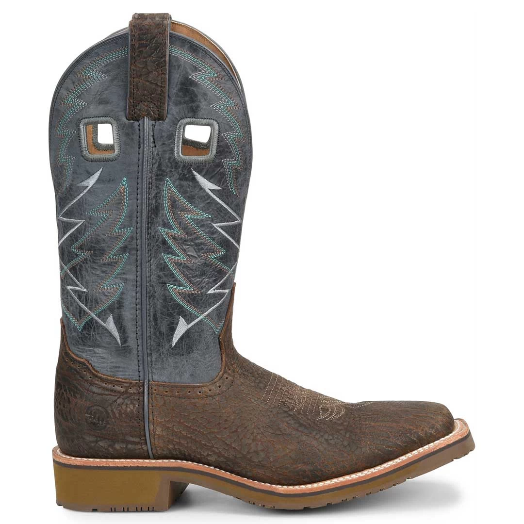 Double H Men's Fernandes Square Toe Cowboy Boots 4 Double H Men's Fernandes Square Toe Cowboy Boots - Image 2