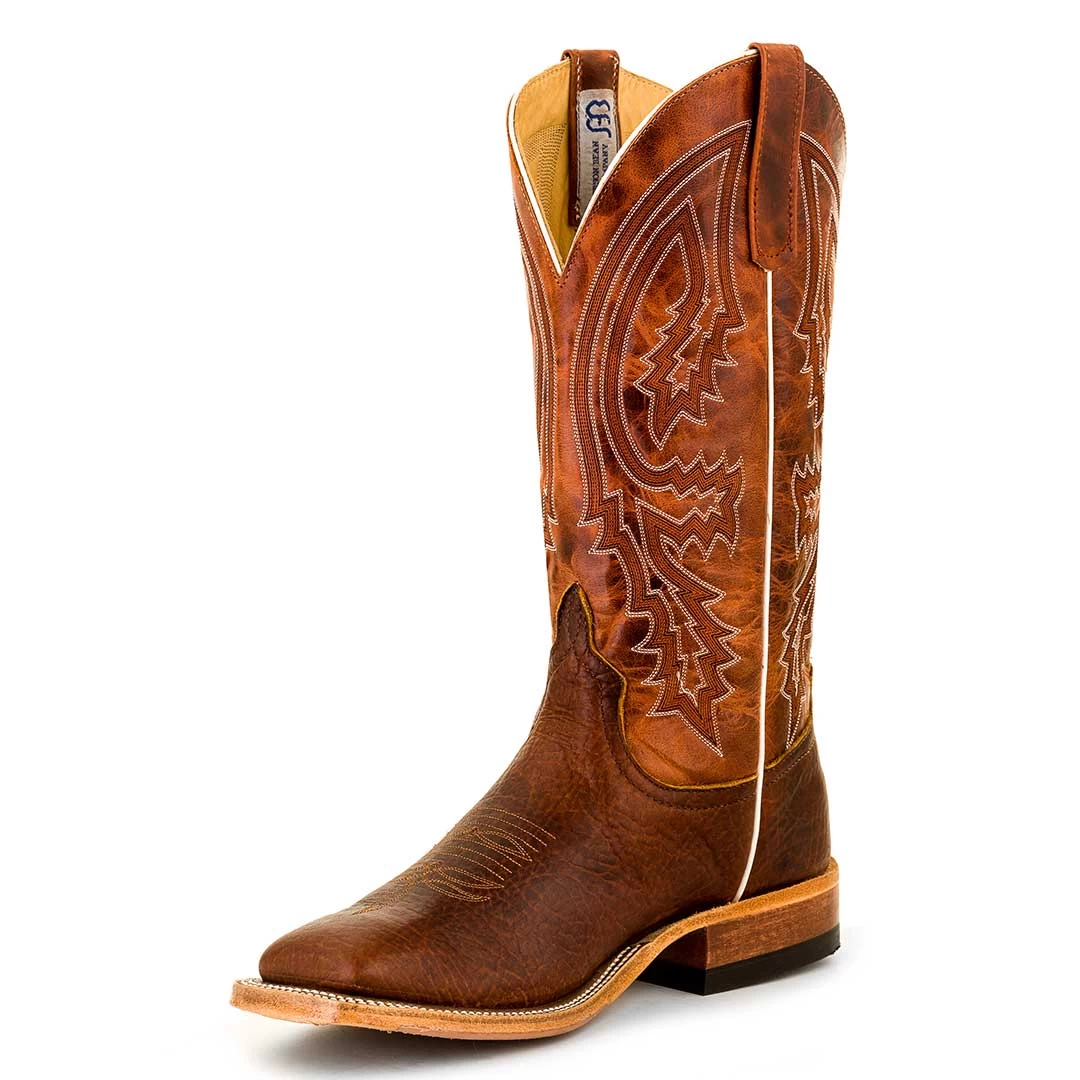 Anderson Bean Men's Square Toe Bison Cowboy Boots 3 Anderson Bean Men's Square Toe Bison Cowboy Boots