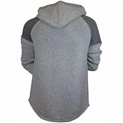 Hedge Men's Colour Blocked Rib Knit Hoodie 5 Hedge Men's Colour Blocked Rib Knit Hoodie -Western Fashion Men img93063 hedge men s colour blocked rib knit hoodie