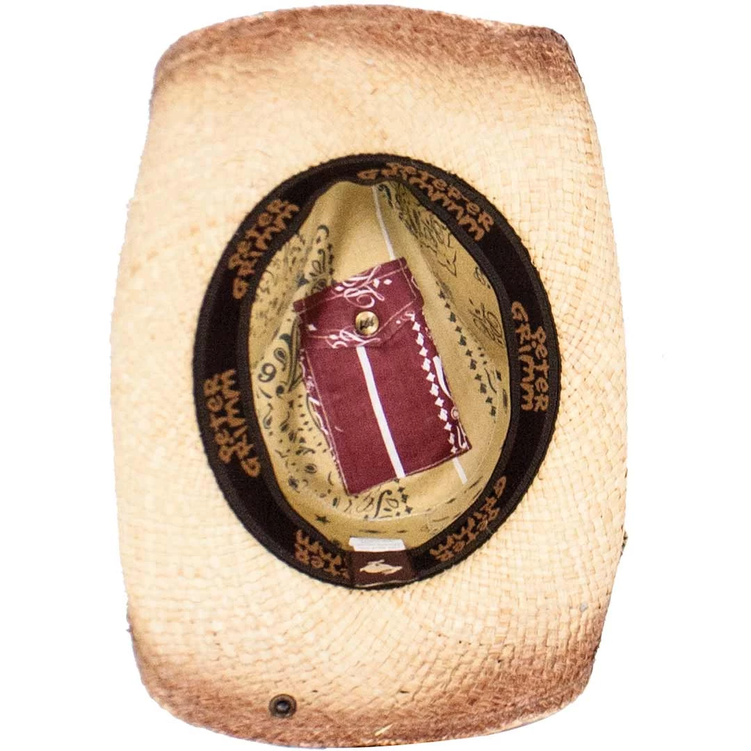Peter Grimm Hats Contraband Straw Cowboy Hat 4 Peter Grimm Hats Contraband Straw Cowboy Hat - Image 2