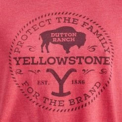 Wrangler X Yellowstone Men's Protect The Family T-Shirt -Western Fashion Men img95995 wrangler x yellowstone men s protect the family t shirt