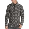 Powder River Outfitters Men's Aztec 1/4 Zip Pullover -Western Fashion Men img97879 powder river outfitters men s aztec 1 4 zip pullover