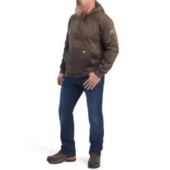 Ariat Men's Rebar Workman DuraCanvas Hoodie -Western Fashion Men img98983 ariat men s rebar workman duracanvas hoodie