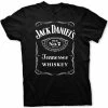 Jack Daniel's Men's Bottle Logo Graphic T-Shirt -Western Fashion Men jack daniel s men s bottle logo graphic t shirt