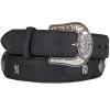Jack Daniel's Men's Concho Leather Belt -Western Fashion Men jack daniel s men s concho leather belt