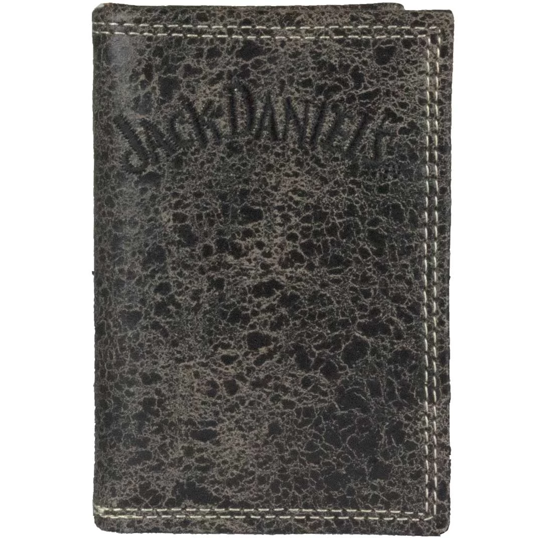 Jack Daniel's Men's Distressed Front Pocket Bifold Wallet 3 Jack Daniel's Men's Distressed Front Pocket Bifold Wallet