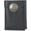 Jack Daniel's Mne's No. 7 Concho Trifold Wallet 1 Jack Daniel's Mne's No. 7 Concho Trifold Wallet -Western Fashion Men jack daniel s mne s no 7 concho trifold wallet