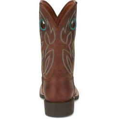 Justin Men's Bowline Cowboy Boots -Western Fashion Men justin men s bowline cowboy boots