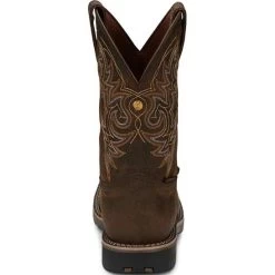 Justin Men's Fireman Cowboy Boots -Western Fashion Men justin men s fireman cowboy boots