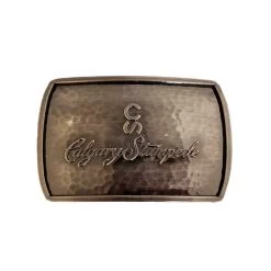 Montana Silversmiths Hammered Calgary Stampede Buckle