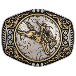 Montana Silversmiths Ride The Storm Attitude Buckle