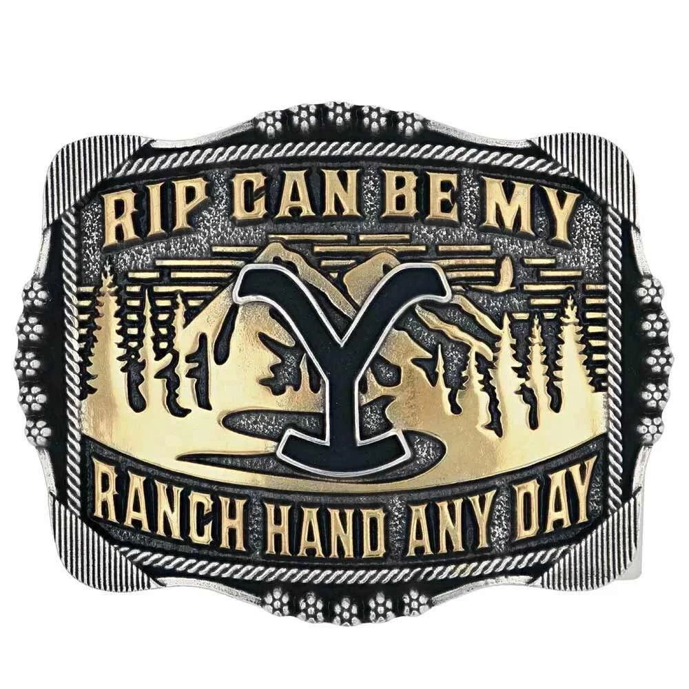 Montana Silversmiths Rip Yellowstone Attitude Buckle 3 Montana Silversmiths Rip Yellowstone Attitude Buckle