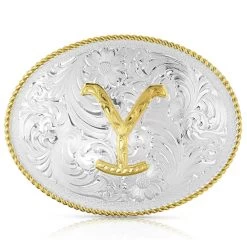 Montana Silversmiths The Yellowstone Dutton Ranch Belt Buckle