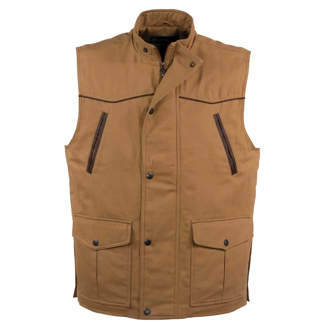 Outback Trading Co. Men's Cattleman Vest 3 Outback Trading Co. Men's Cattleman Vest